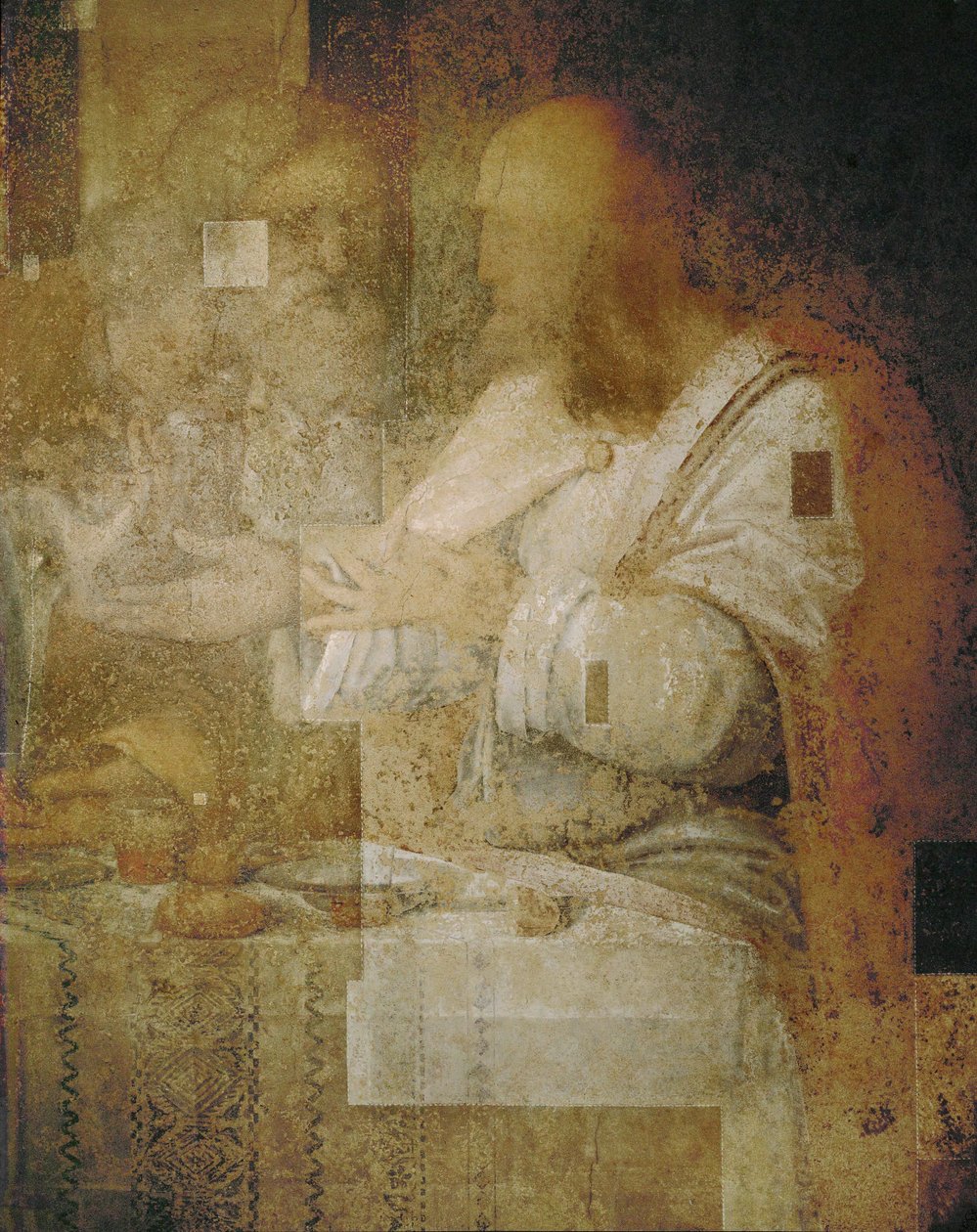 Apostelen Simon (freske) av Leonardo da Vinci