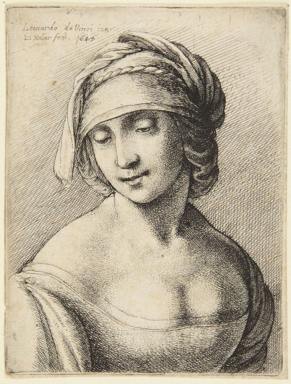 Kvinne med snodd av Leonardo da Vinci