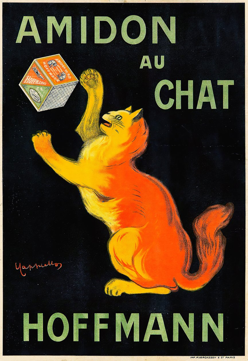 Kattestivelse. av Leonetto Cappiello