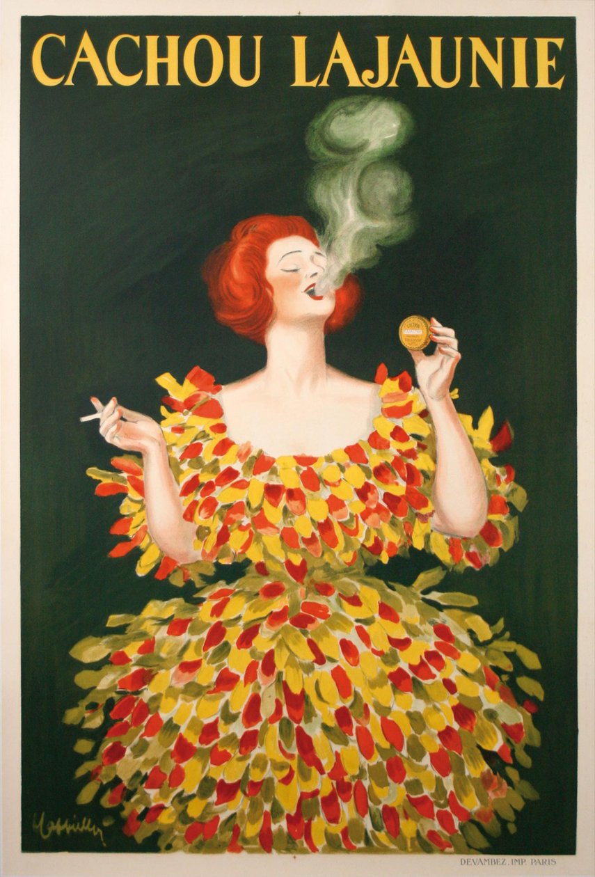 Cachou Lajaunie, 1922 av Leonetto Cappiello