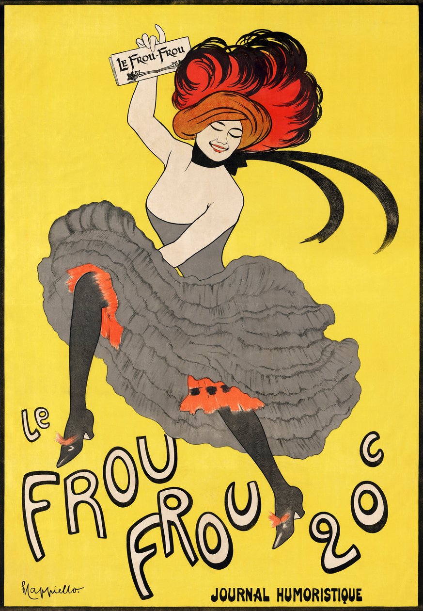 Le Frou Frou-plakat av Leonetto Cappiello av Leonetto Cappiello