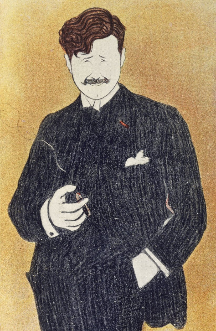 Portrett av Georges Feydeau (Paris av Leonetto Cappiello