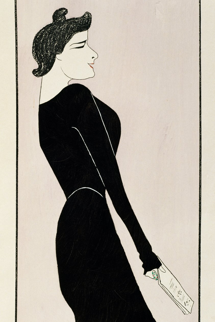 Portrett av Lucienne Breval (Zürich av Leonetto Cappiello