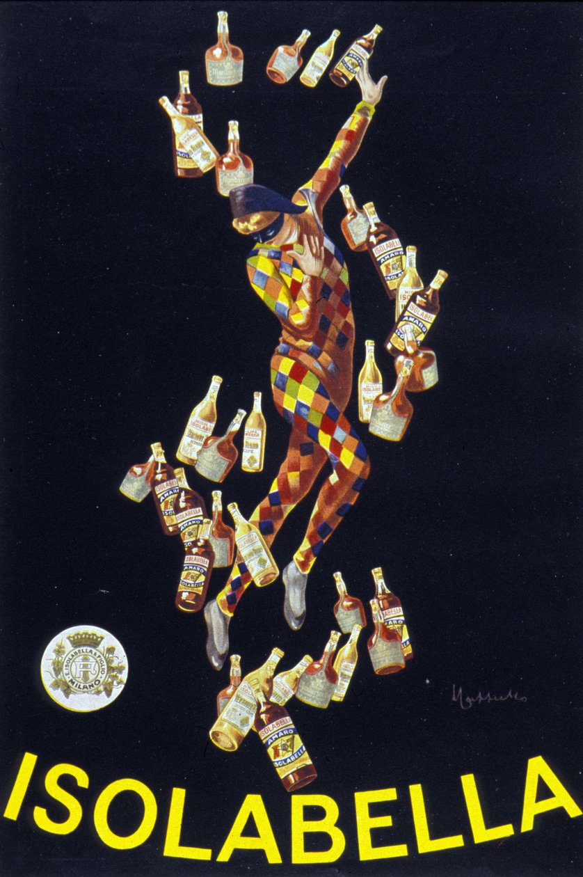 Plakat for Isolabella. Illustrasjon av Leonetto Cappiello. 1910. av Leonetto Cappiello