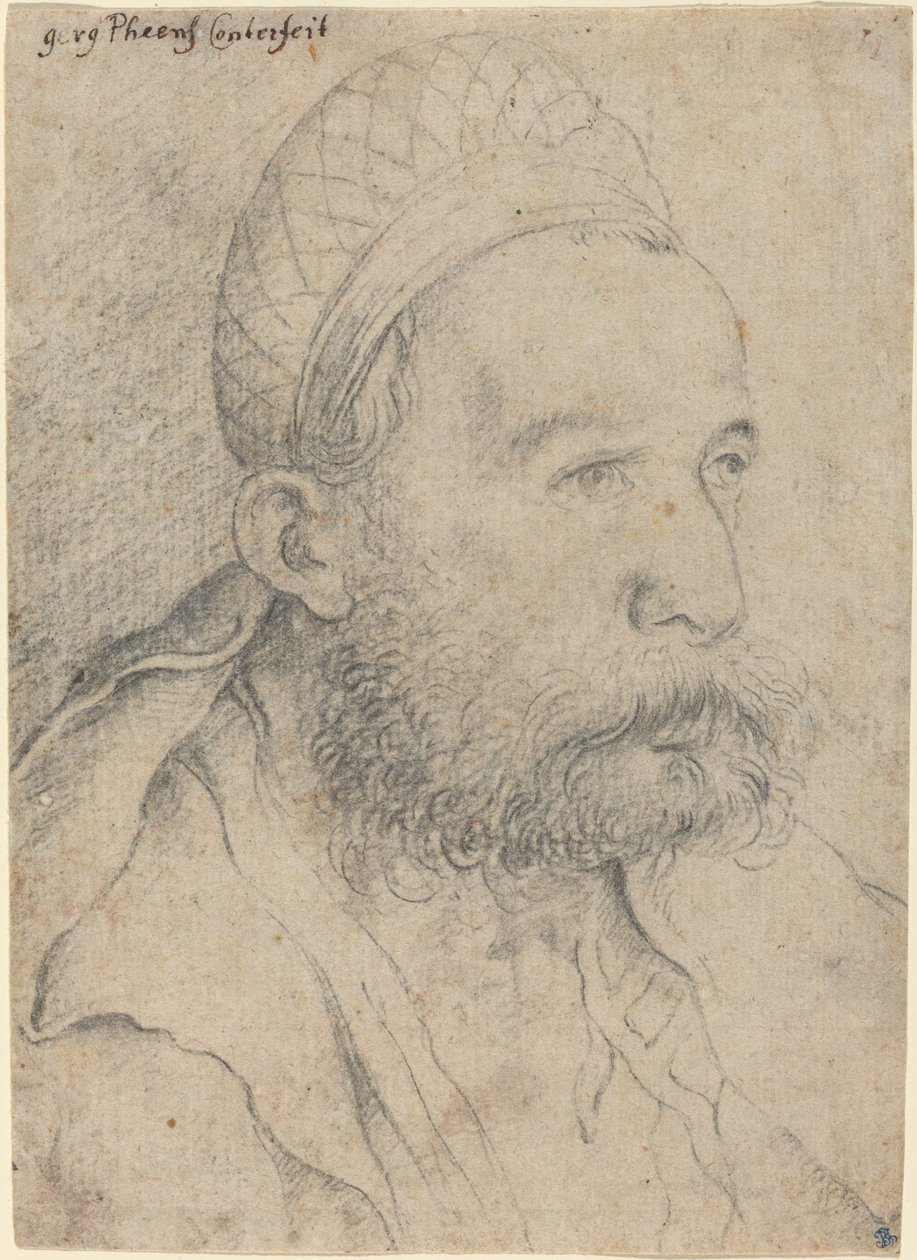 Portrett av en mann av Leonhard Beck