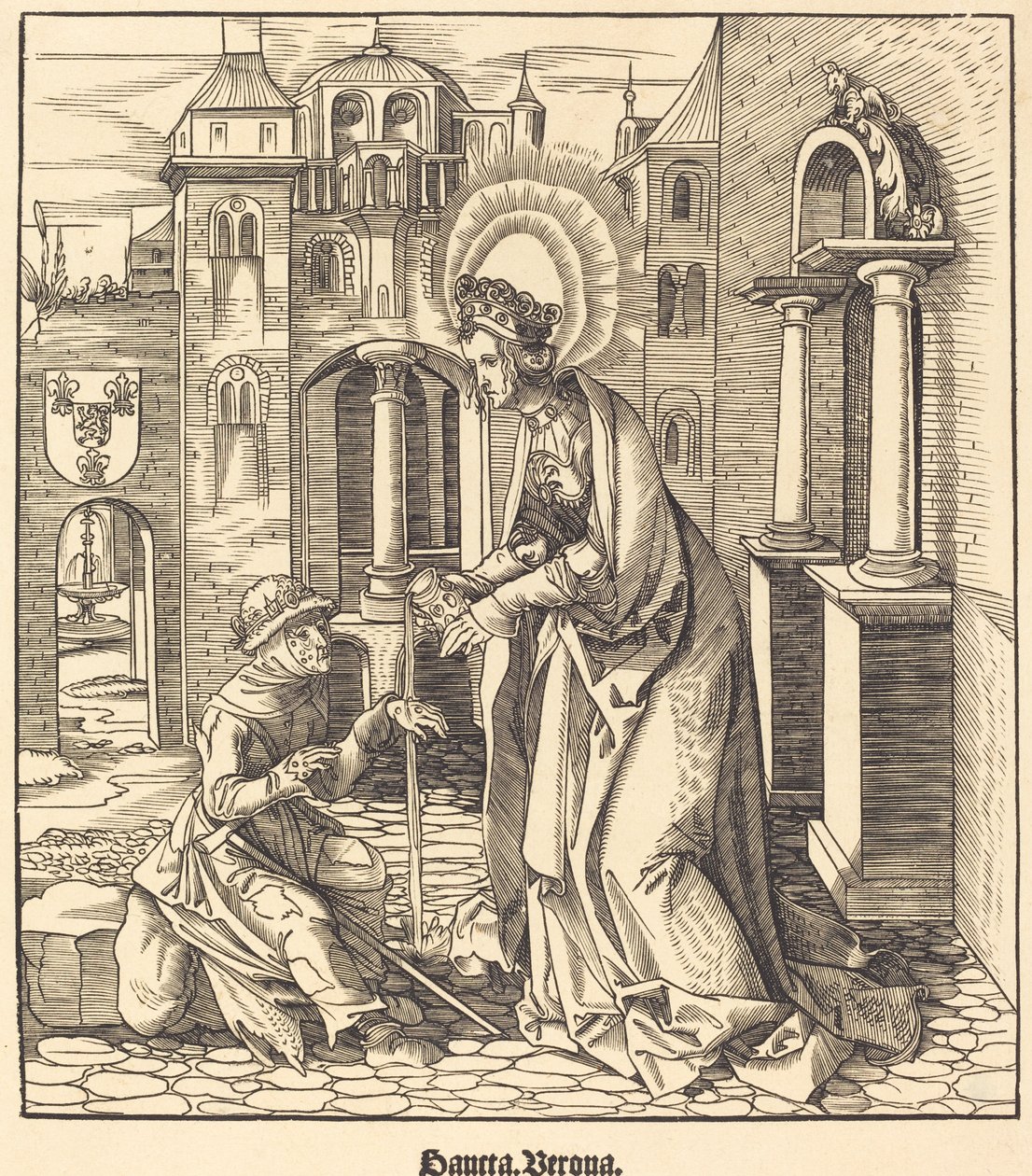 Saint Verona av Leonhard Beck