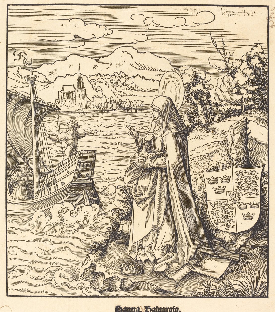 St. Valborg av Leonhard Beck