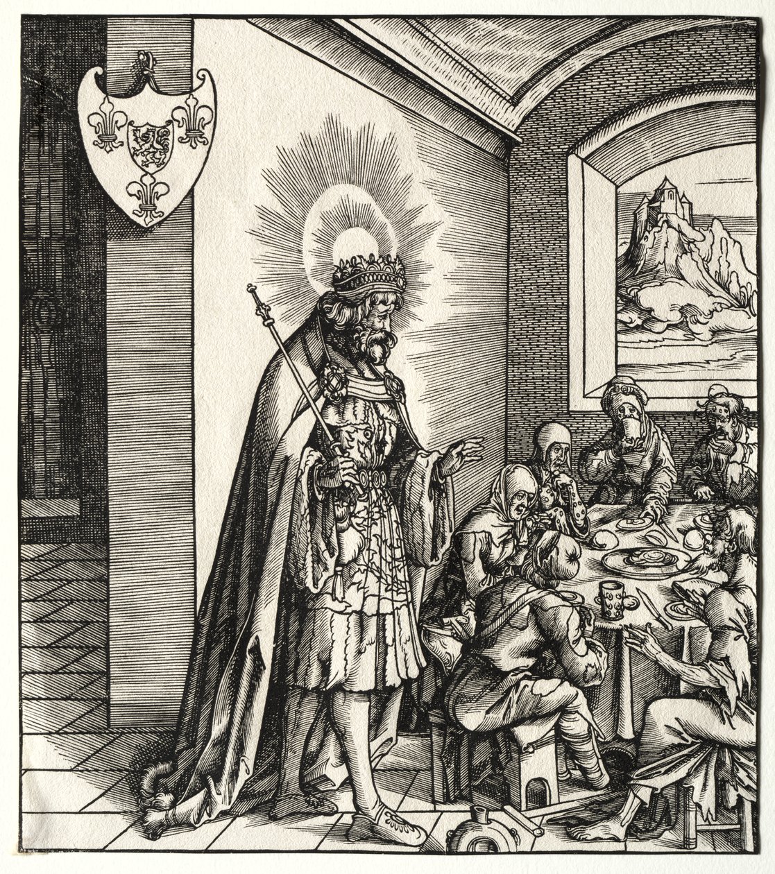 Hellige knyttet til huset til Hapsburg: En generell beretning om forfedre til keiser Maximilian I av Leonhard Beck
