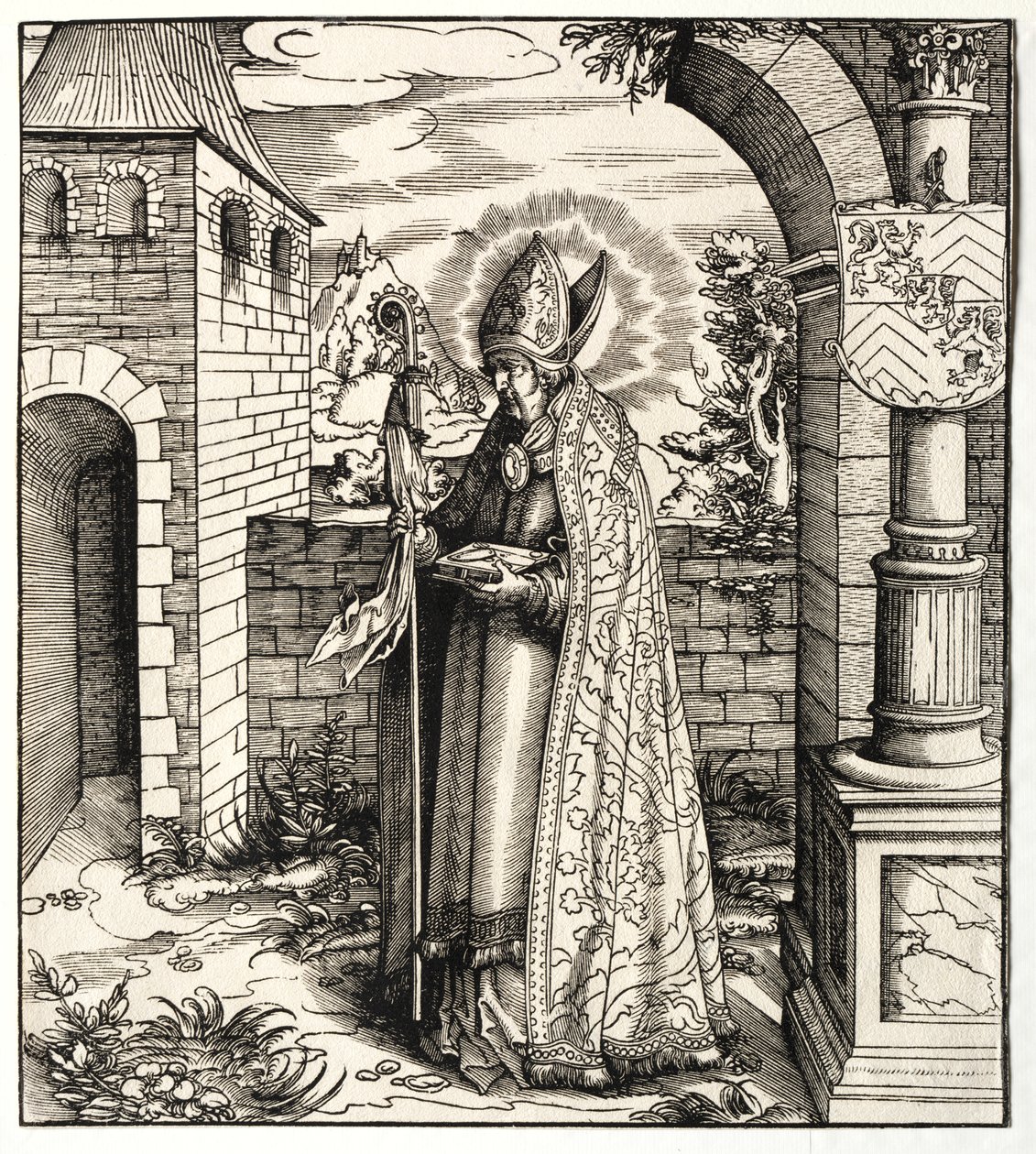 Hellige knyttet til huset til Hapsburg: En generell beretning om forfedre til keiser Maximilian I av Leonhard Beck