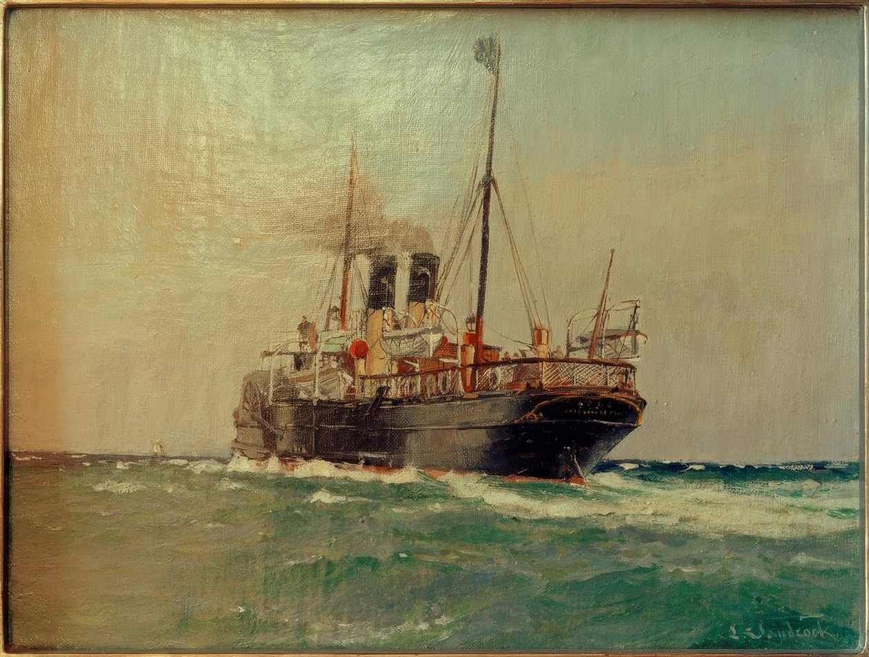 Radampfer av Leonhard Sandrock