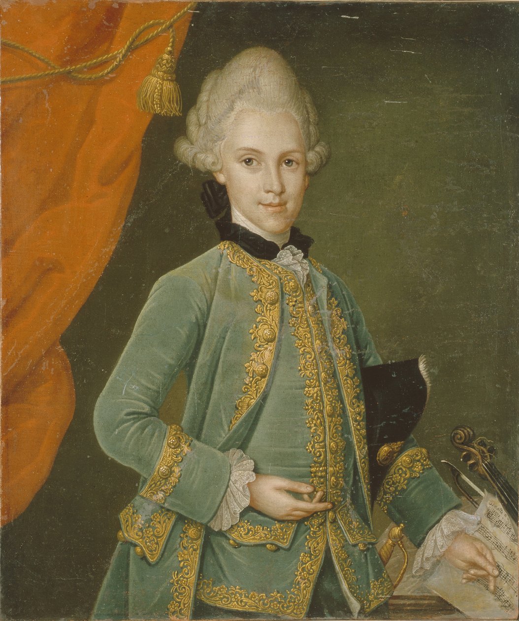 Portrett av grev Karl Gustav von Simolin 1715-1777 av Leonhard Schorer