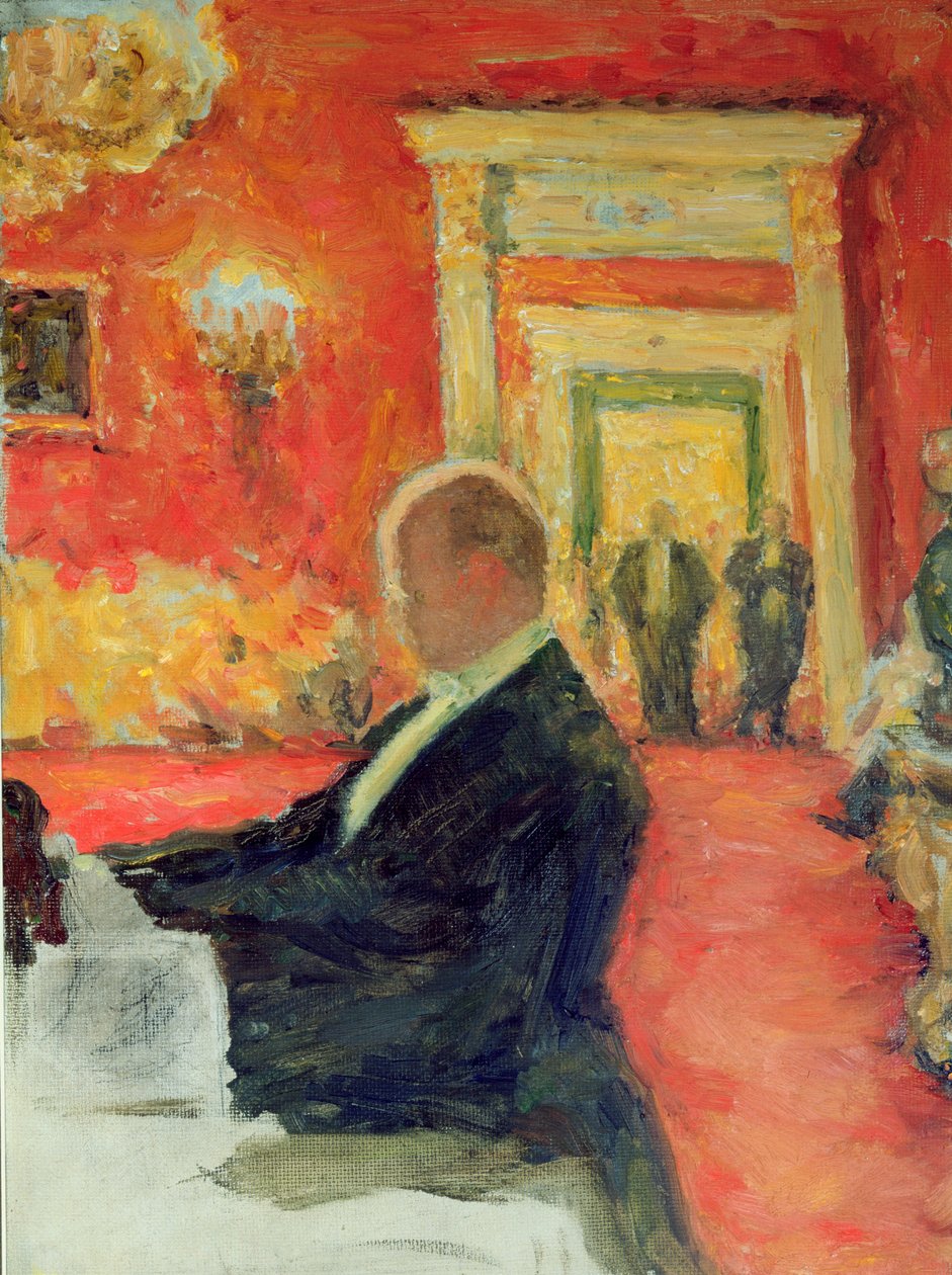 Portrett av Sergei Prokofiev på jobb, 1937 av Leonid Osipovic Pasternak