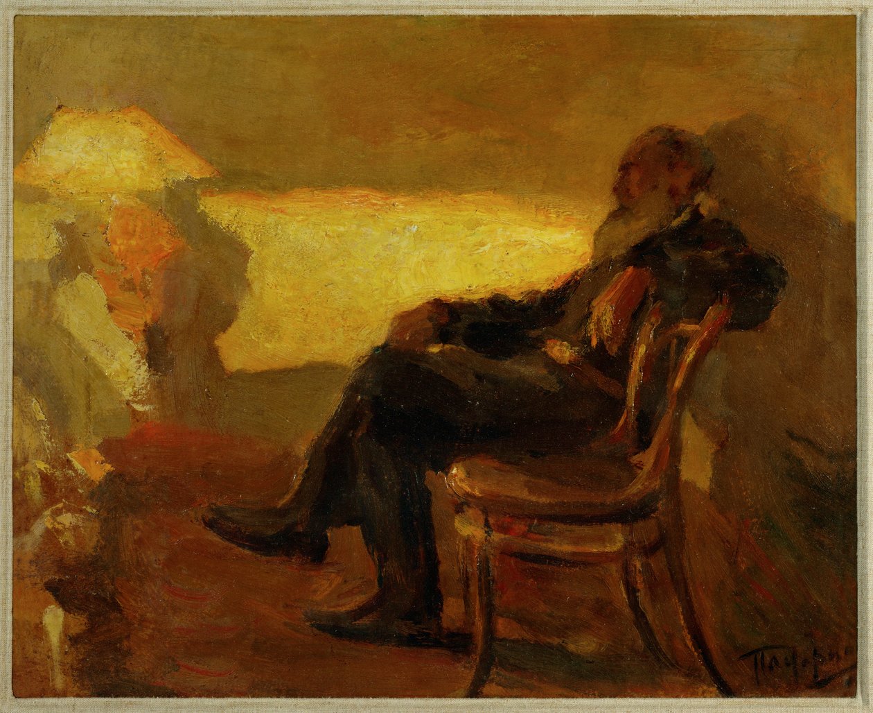 Forventet Leonid Tolstoj av Leonid Osipovic Pasternak