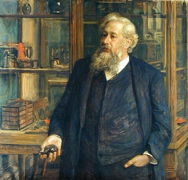 Portrett av Justus Brinckmann (1843-1915) 1901 av Leopold Karl Walter von Kalckreuth