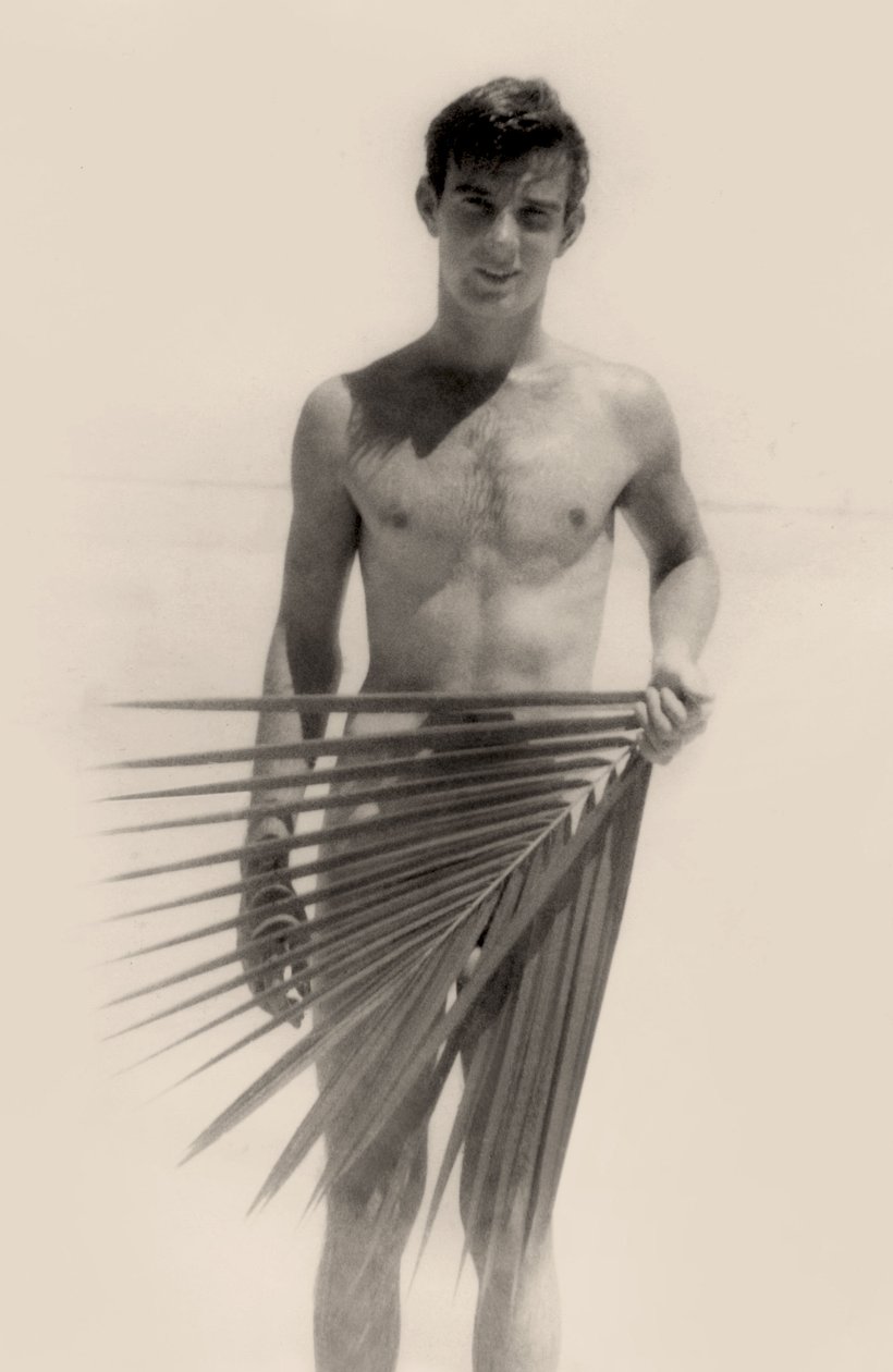 Amerikansk soldat på Los Black-stranden, Admiralitetsøyene, New Guinea. 1944 (bilde) av Leopold Blonder