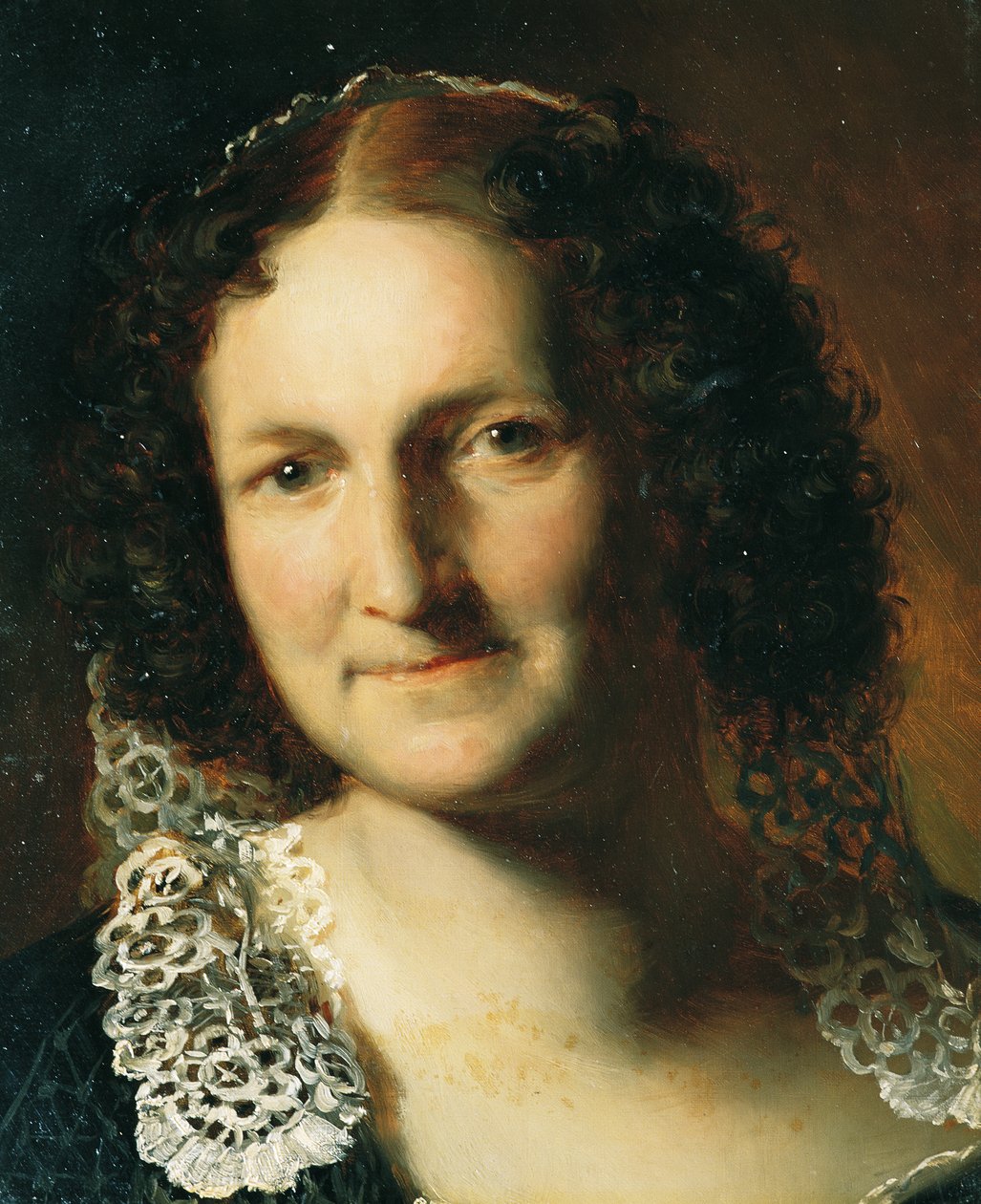 portrett av en dame av Leopold Blonder