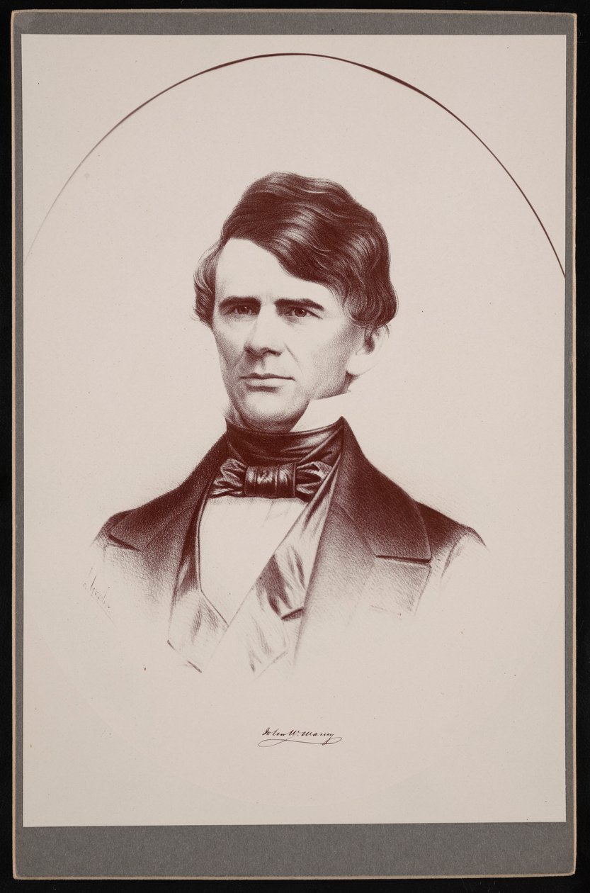 Portrett av John Walker Maury 1809-1855, 1855. av Leopold Grozelier