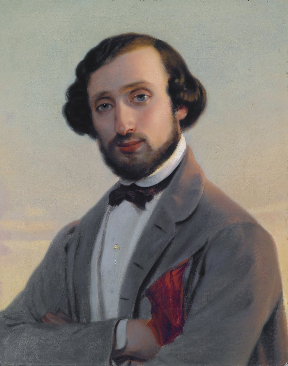 Portrett av Ludwig August Frankl von Hochwart (1810-1894) av Leopold Pollak
