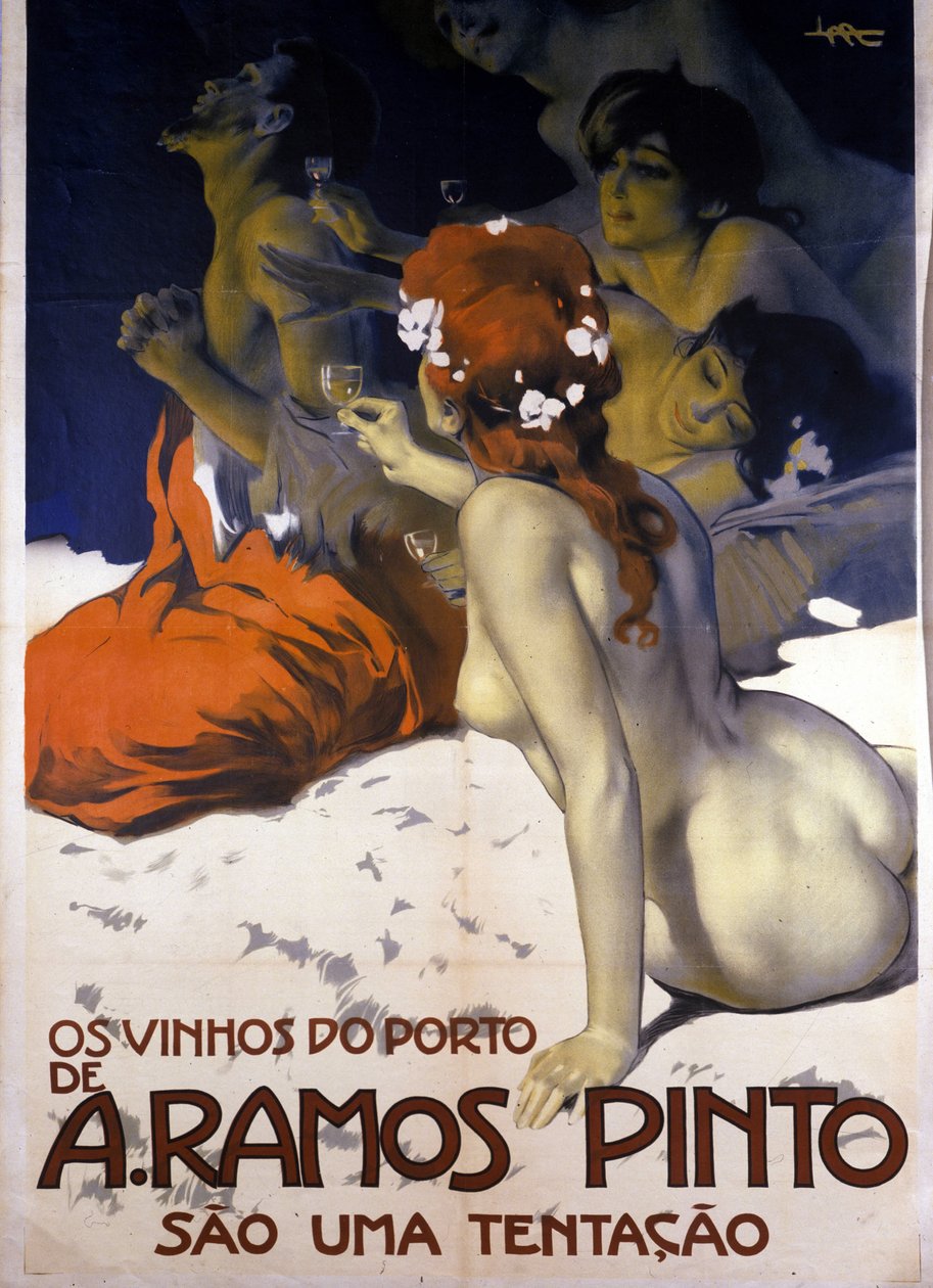 Reklame for portugisiske viner. Plakat av Leopoldo Metlicovitz, ca. 1915. av Leopoldo Metlicovitz
