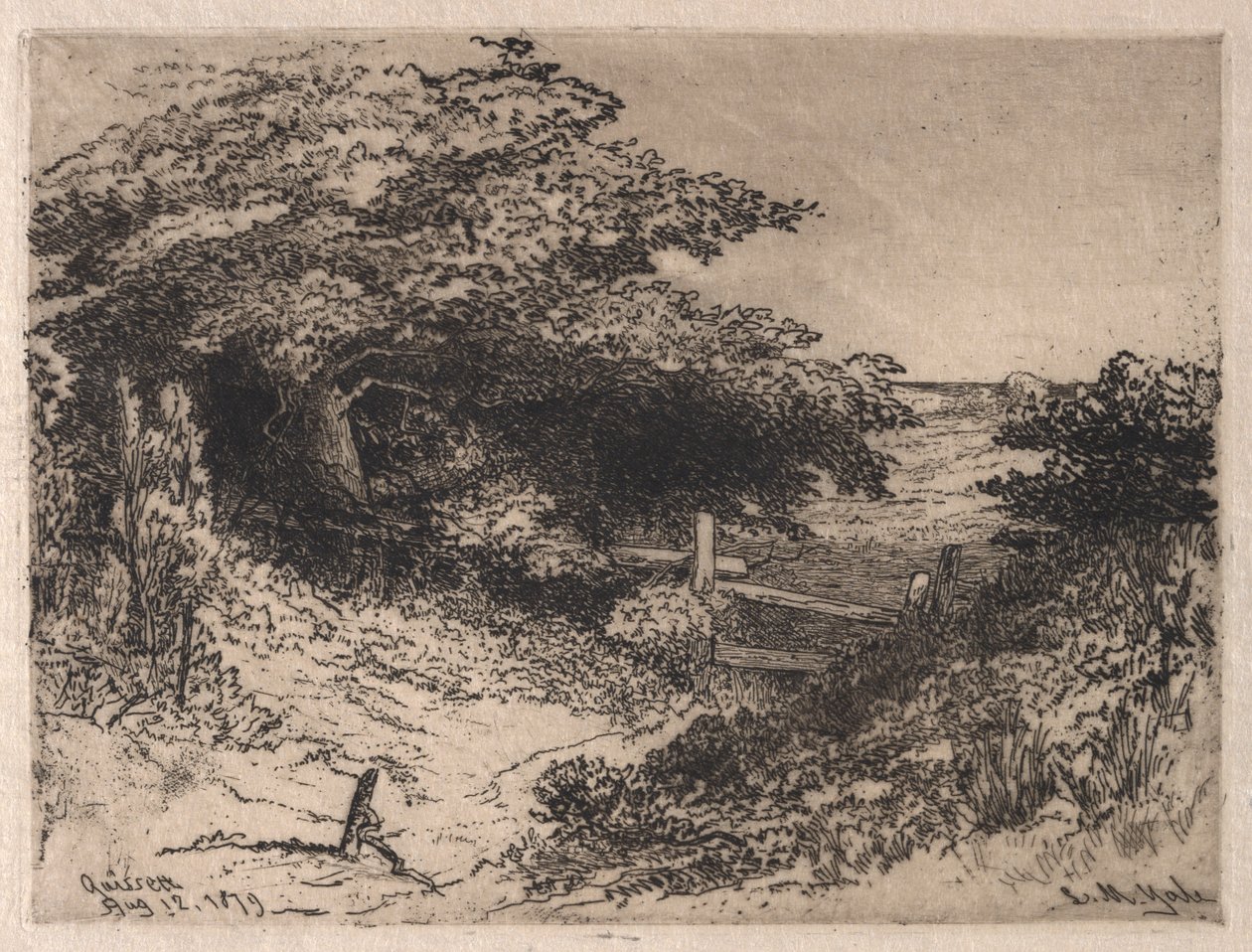 Quissett, Barnstable County, Massachusetts, 1879. av Leroy Milton Yale
