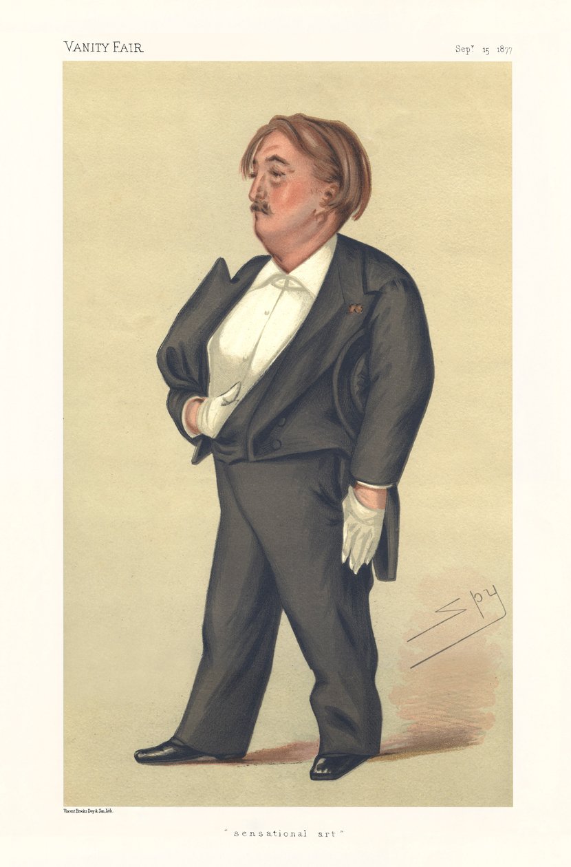 Paul Gustave Doré - portrett av Leslie Matthew (1851 1922) Ward