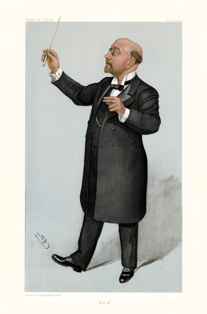 Sir Alexander Campbell Mackenzie av Leslie Matthew (1851 1922) Ward
