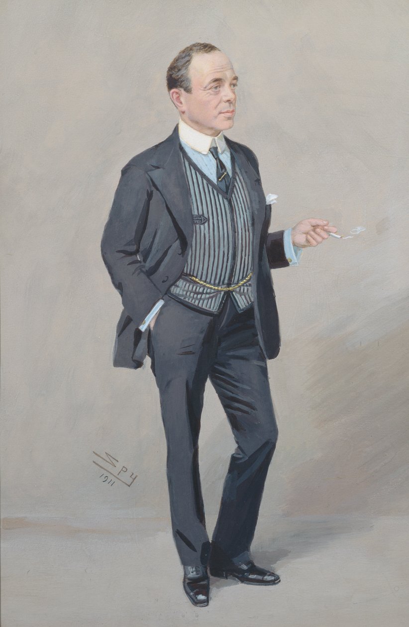 "Spion" tegneserie av kaptein Robert Falcon Scott (1868-1912) av Leslie Matthew (1851 1922) Ward
