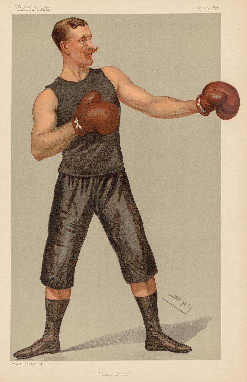 Vanity Fair: Hard Hitter, 1896. av Leslie Matthew