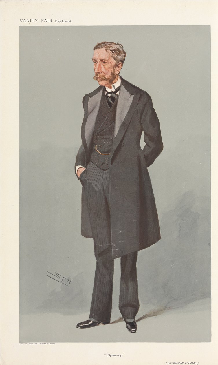 Diplomati - The Rt. Hon. Sir Nicholas O'Conor. 1. mai 1907 av Leslie Matthew Spy Ward