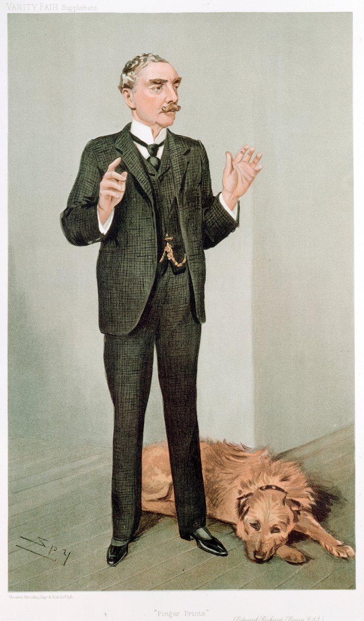 Edward Richard Henry, britisk oppfinner av fingeravtrykk, 1905 av Leslie Matthew Ward