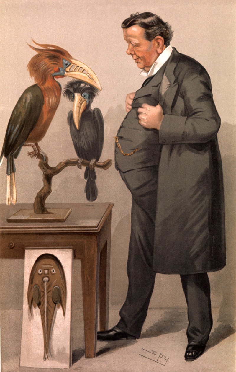 Edwin Ray Lankester, britisk zoolog, 1905 av Leslie Matthew Ward