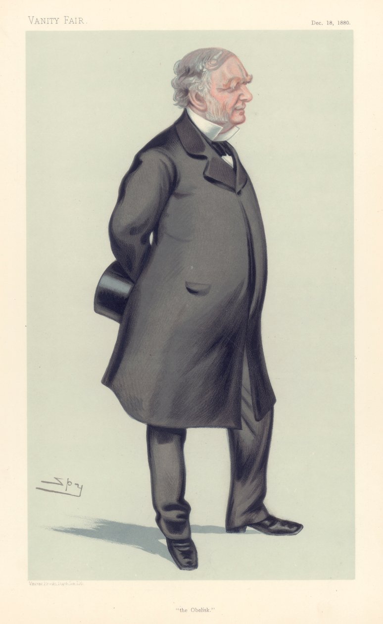 Erasmus Wilson, engelsk kirurg og antikvar, 1880 av Leslie Matthew Ward