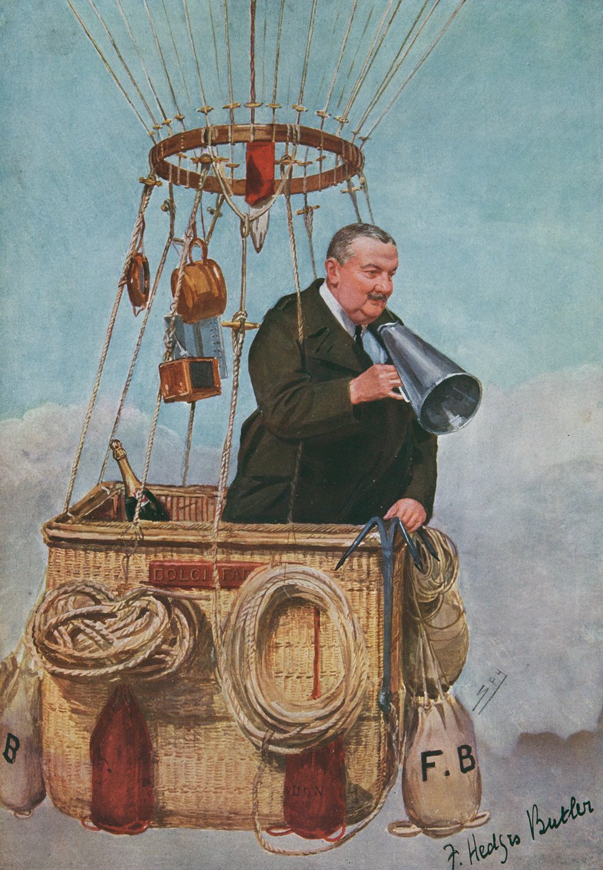 Frank Hedges Butler, illustrasjon fra Vanity Fair, 11. desember 1907 av Leslie Matthew Ward
