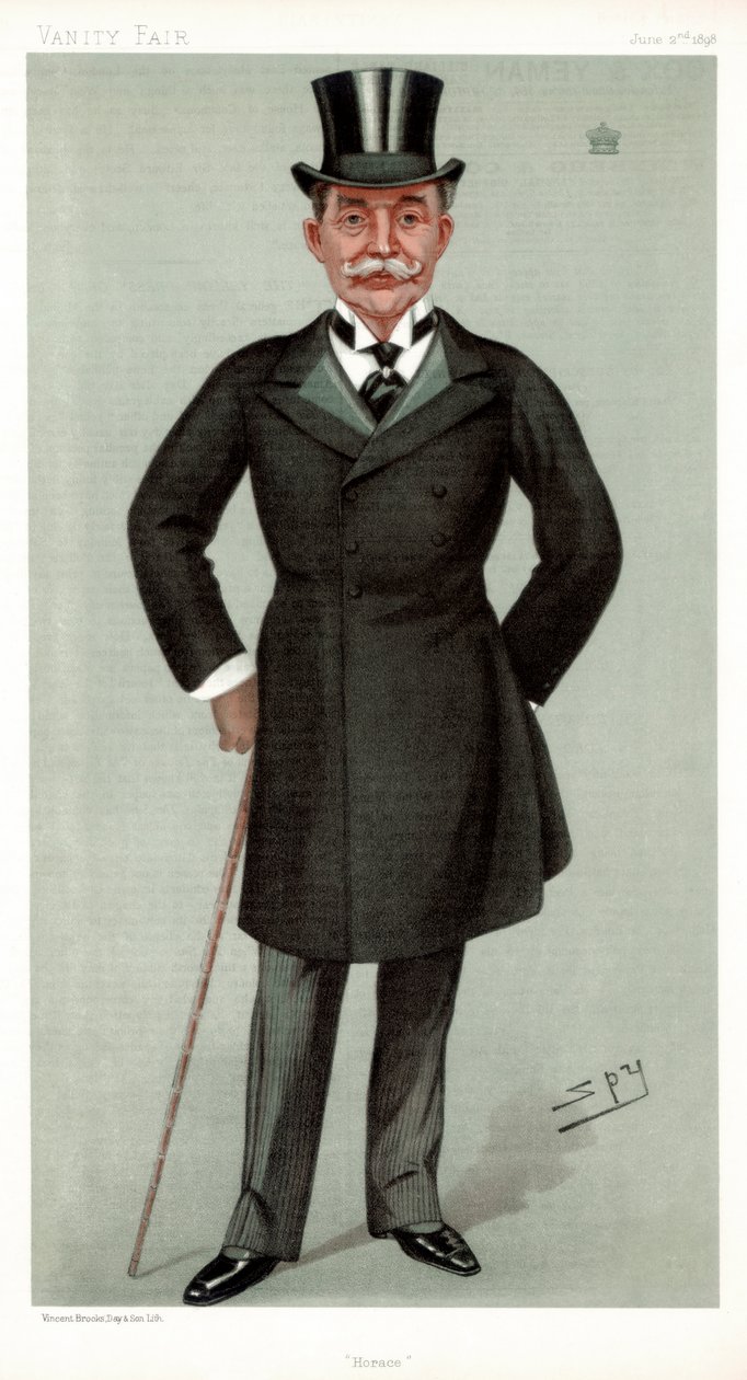 Horace, Lord Farquhar, britisk finansmann og politiker, 1898. av Leslie Matthew Ward