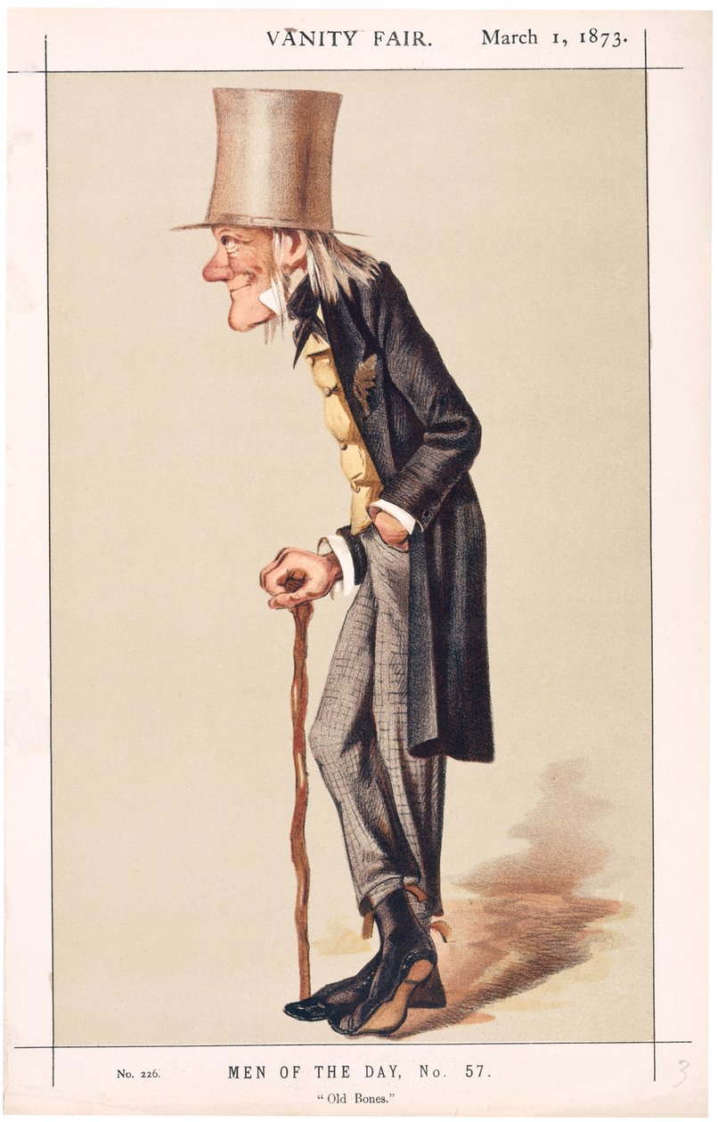 Professor Sir Richard Owen, FRS, KCB, naturforsker, 1873 av Leslie Matthew Ward