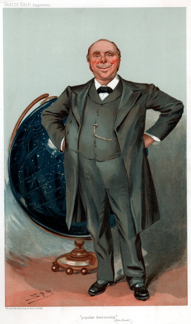 Robert Stawell Ball , britisk astronom, matematiker, foreleser og populariserer av vitenskap, 1905 av Leslie Matthew Ward