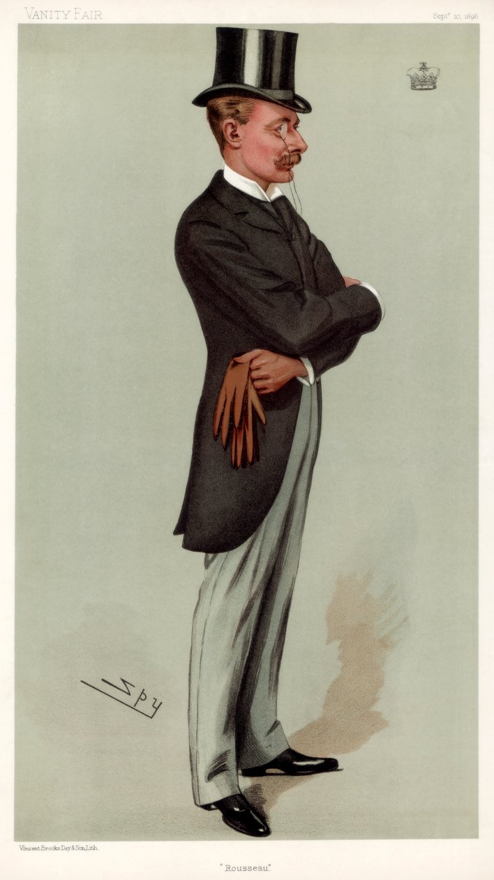 Rousseau, hertugen av Bedford, 1896. av Leslie Matthew Ward