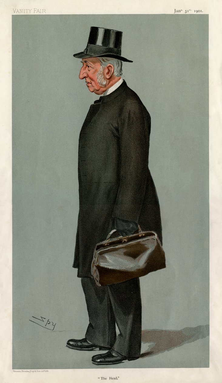 Hodet, 1901 av Leslie Matthew Ward