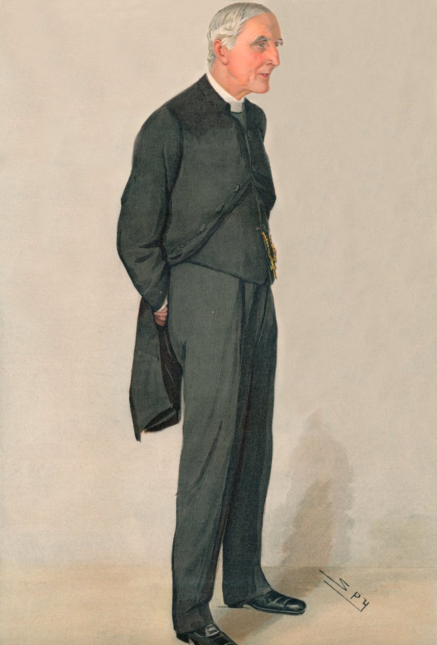 Rev. Joseph Wood, D.D. Rektor for Harrow, 1910 av Leslie Matthew Ward