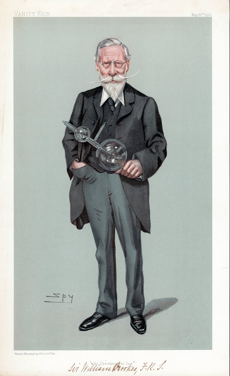 William Crookes , britisk fysiker og kjemiker, 1903 av Leslie Matthew Ward