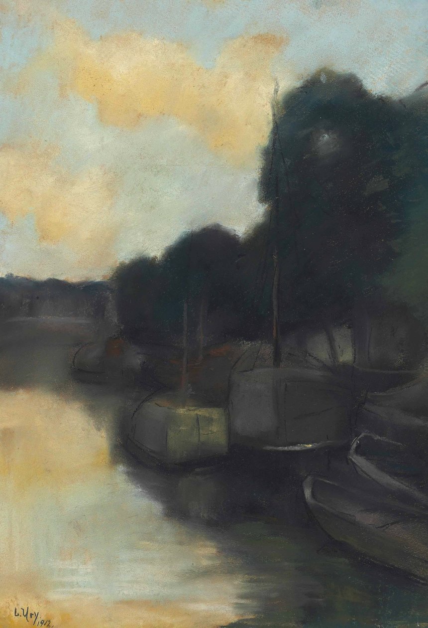 På kanalen av Lesser Ury