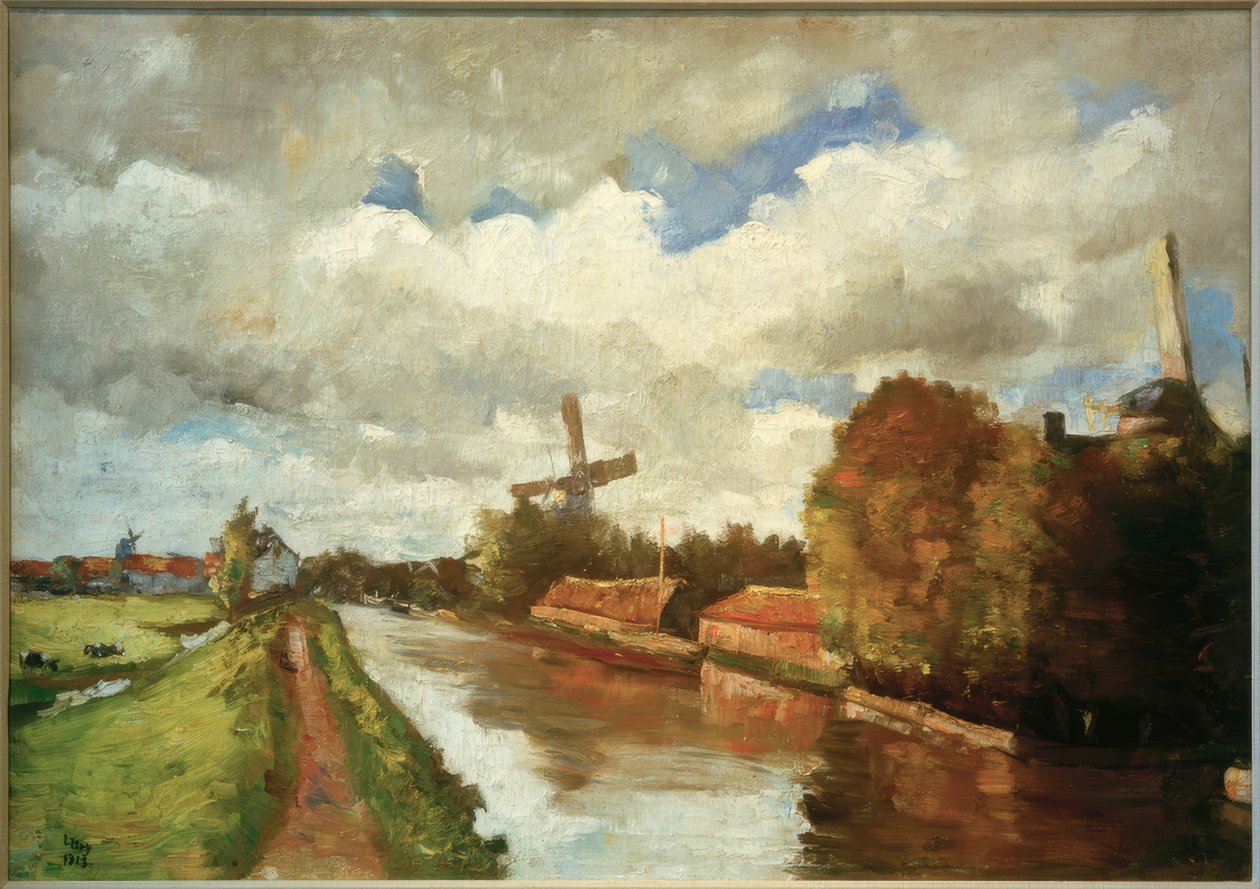 Skyer i bevegelse av Lesser Ury