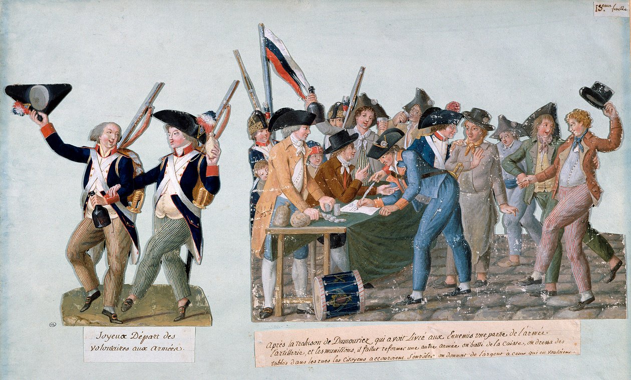 den franske revolusjon av Lesueur Brothers