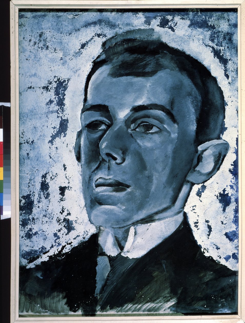 ""Portrait du poete Ossip Mandelstam (1891-1938)"" Peinture de Lev Alexandrovich Bruni (1894-1948) Collection privee av Lev Aleksandrovitc Bruni