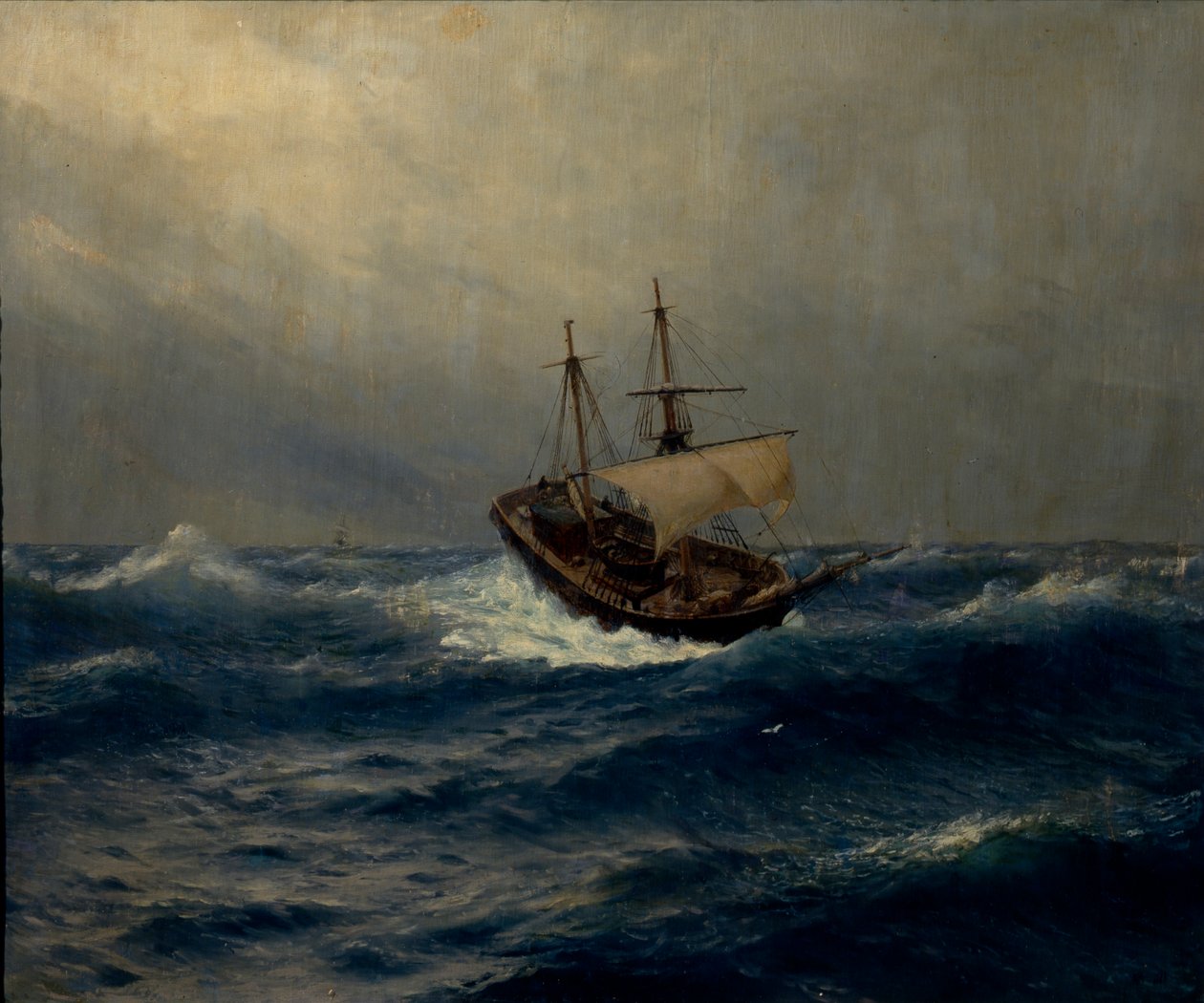 Storm på havet, 1887 av Lev Felixovich Lagorio
