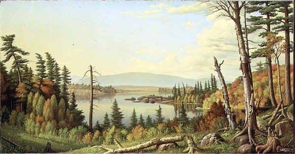 Raquette Lake, New York av Levi Wells Prentice