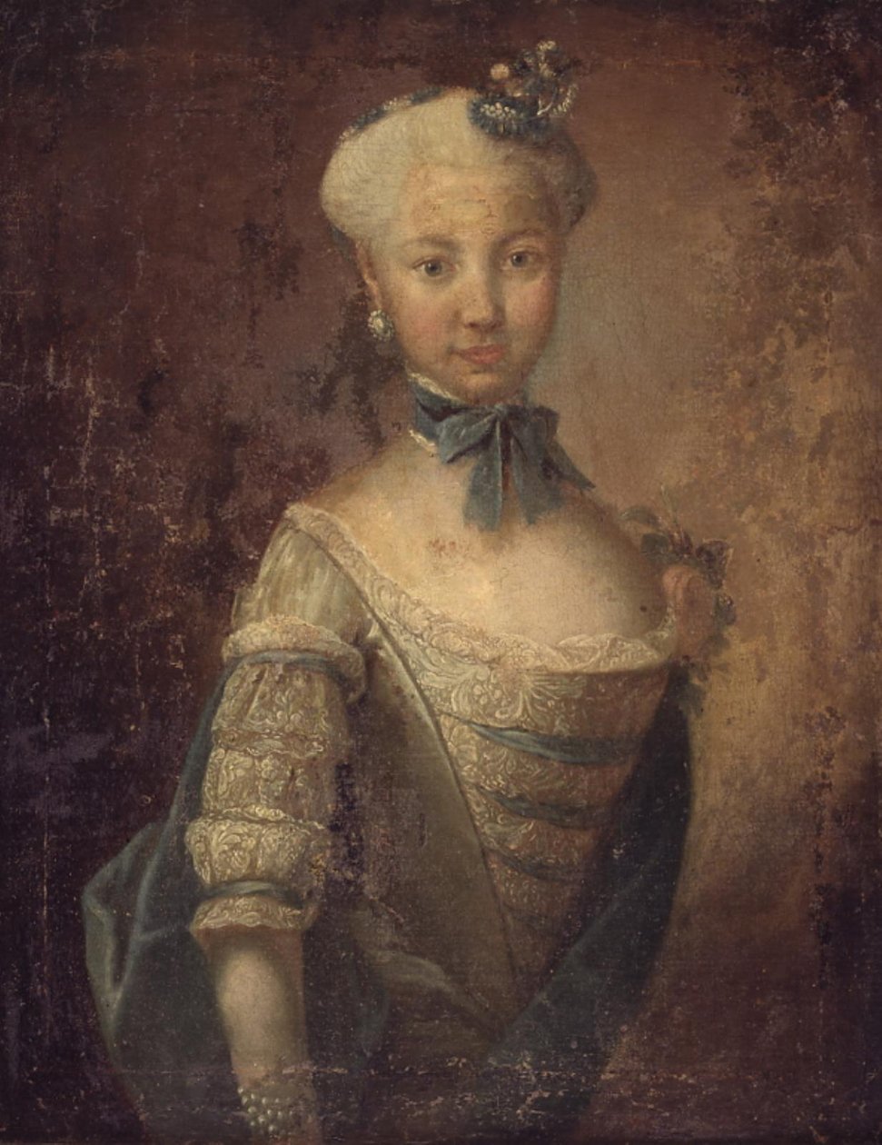 Portrett av en liten jente av Levin Elias