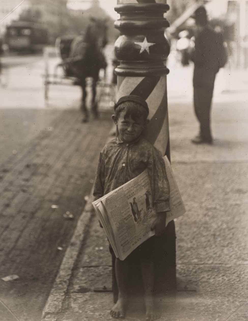 En liten barbermaskin, Indianapolis av Lewis Wickes Hine