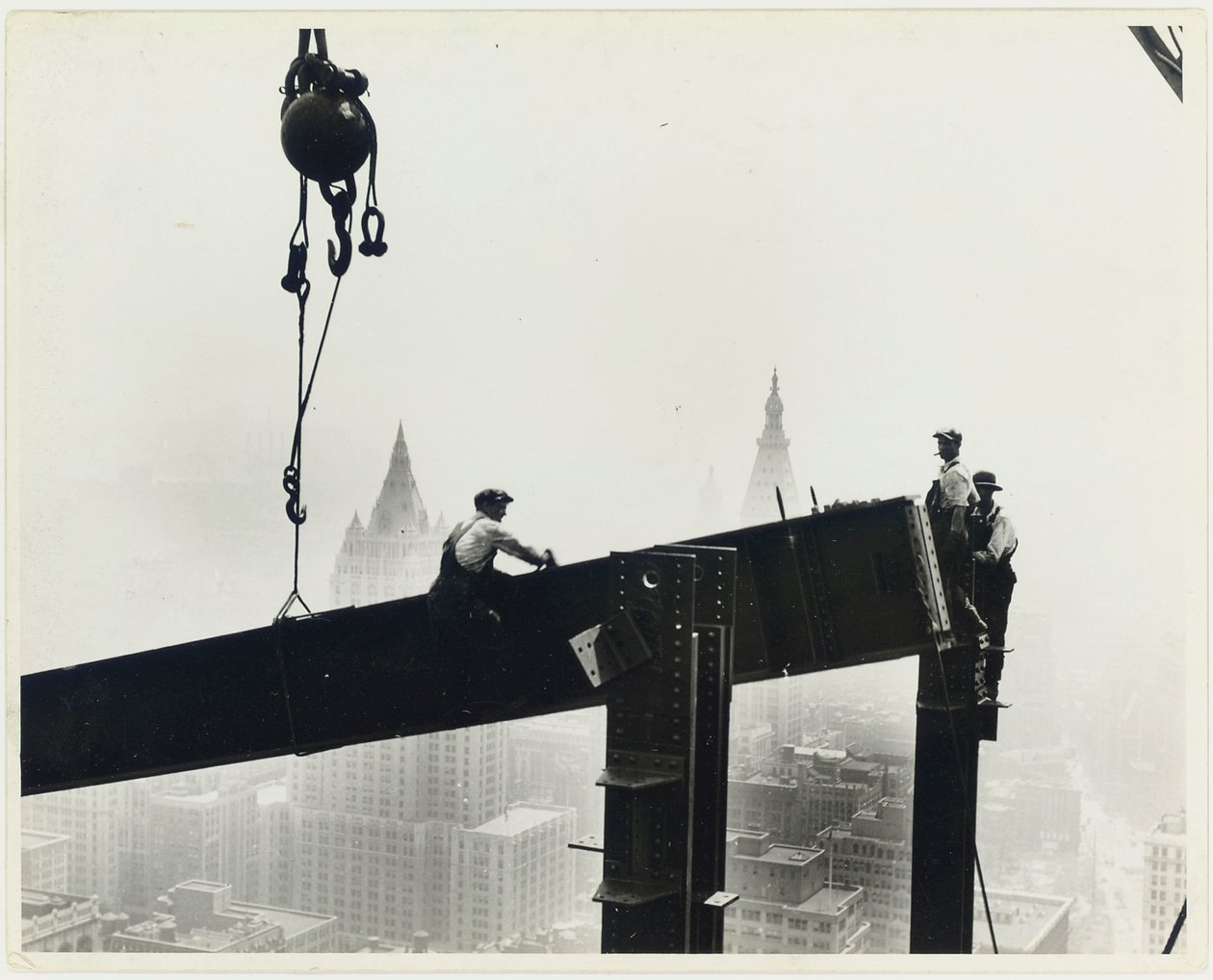 Bygge Empire State Building, ca. 1931 av Lewis Wickes Hine