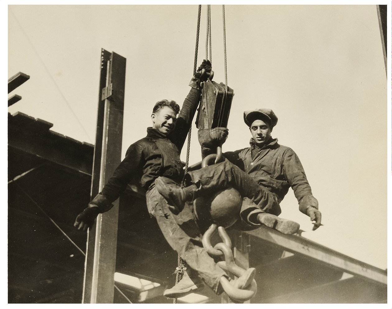 Byggearbeidere Empire State Building, ca. 1930 av Lewis Wickes Hine